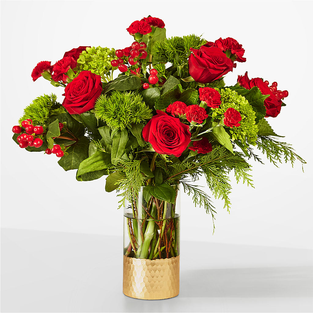 Plaid Throw Bouquet – KEITH'S FLOWER SHOP, Mount Gilead OH