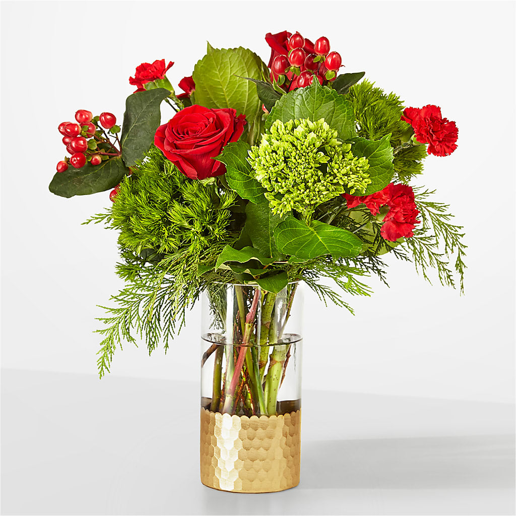 Plaid Throw Bouquet – KEITH'S FLOWER SHOP, Mount Gilead OH