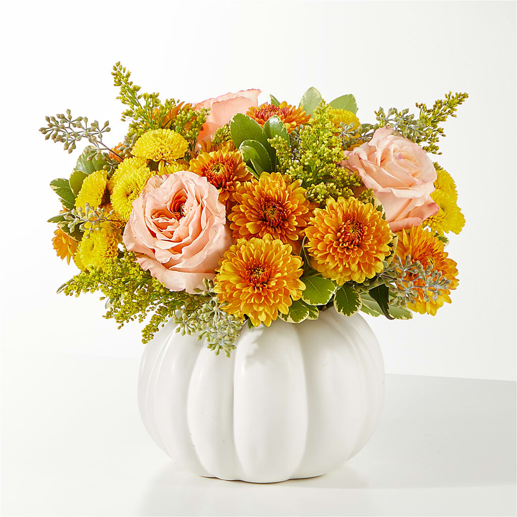 Peachy Pumpkin – KEITH'S FLOWER SHOP, Mount Gilead OH