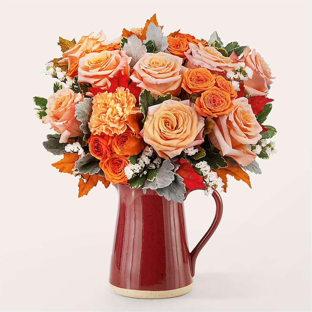 Pumpkin Pie Bouquet – KEITH'S FLOWER SHOP, Mount Gilead OH