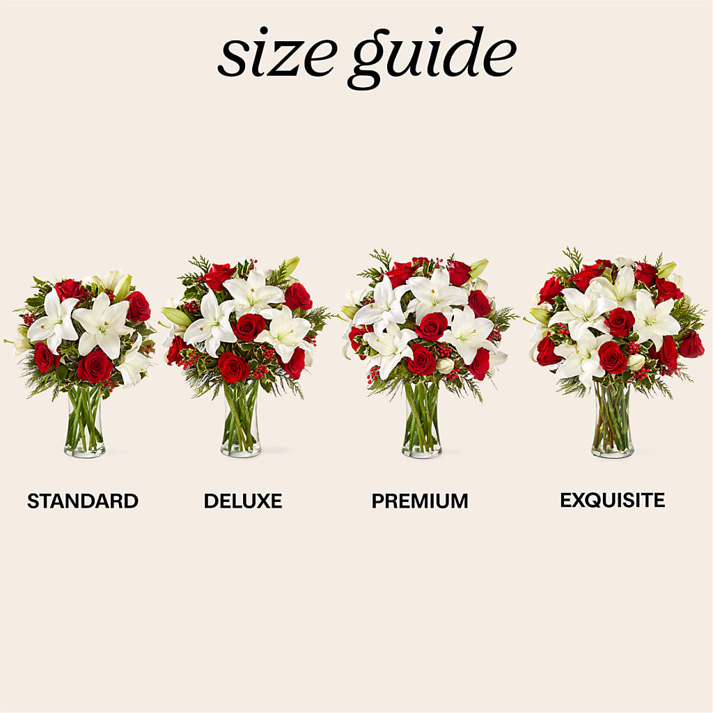 Sparkling Snowflakes Bouquet – KEITH'S FLOWER SHOP, Mount Gilead OH