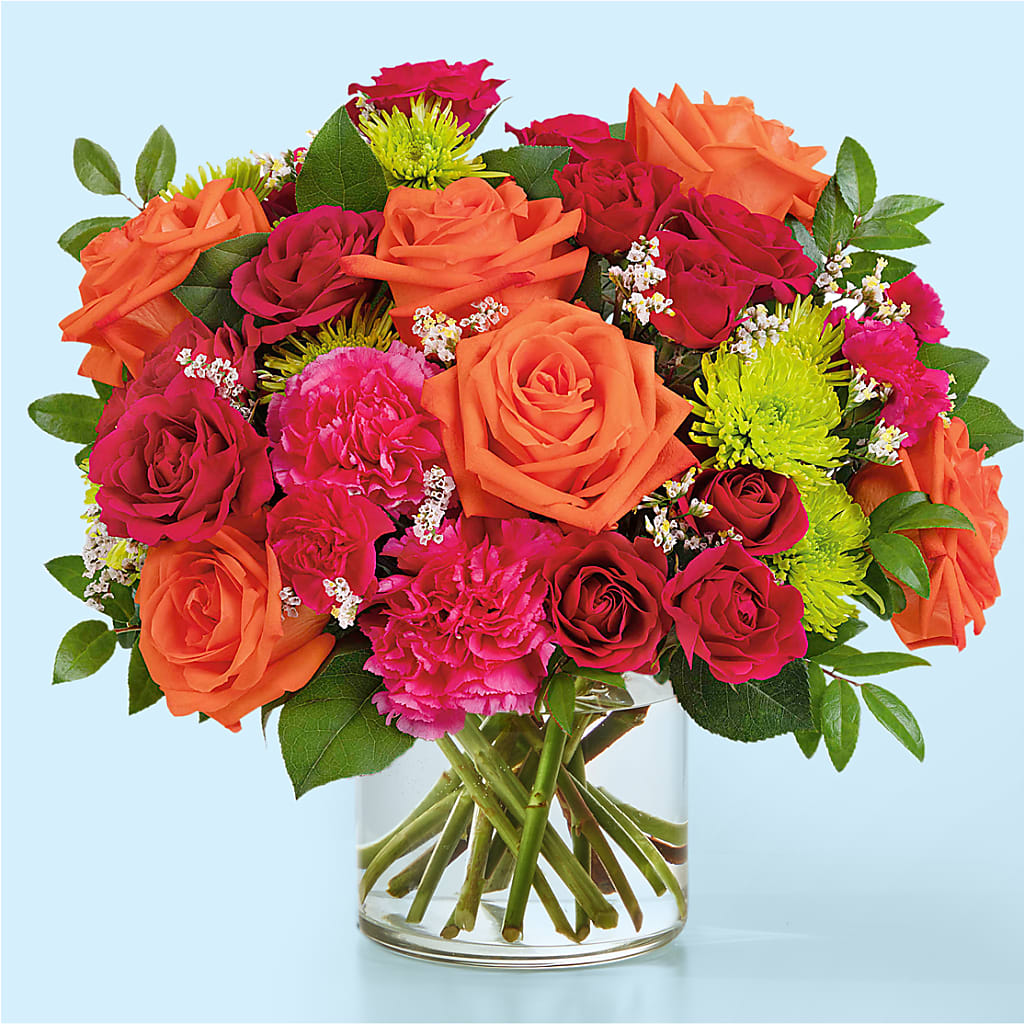 Colorful Carnival Bouquet – KEITH'S FLOWER SHOP, Mount Gilead OH