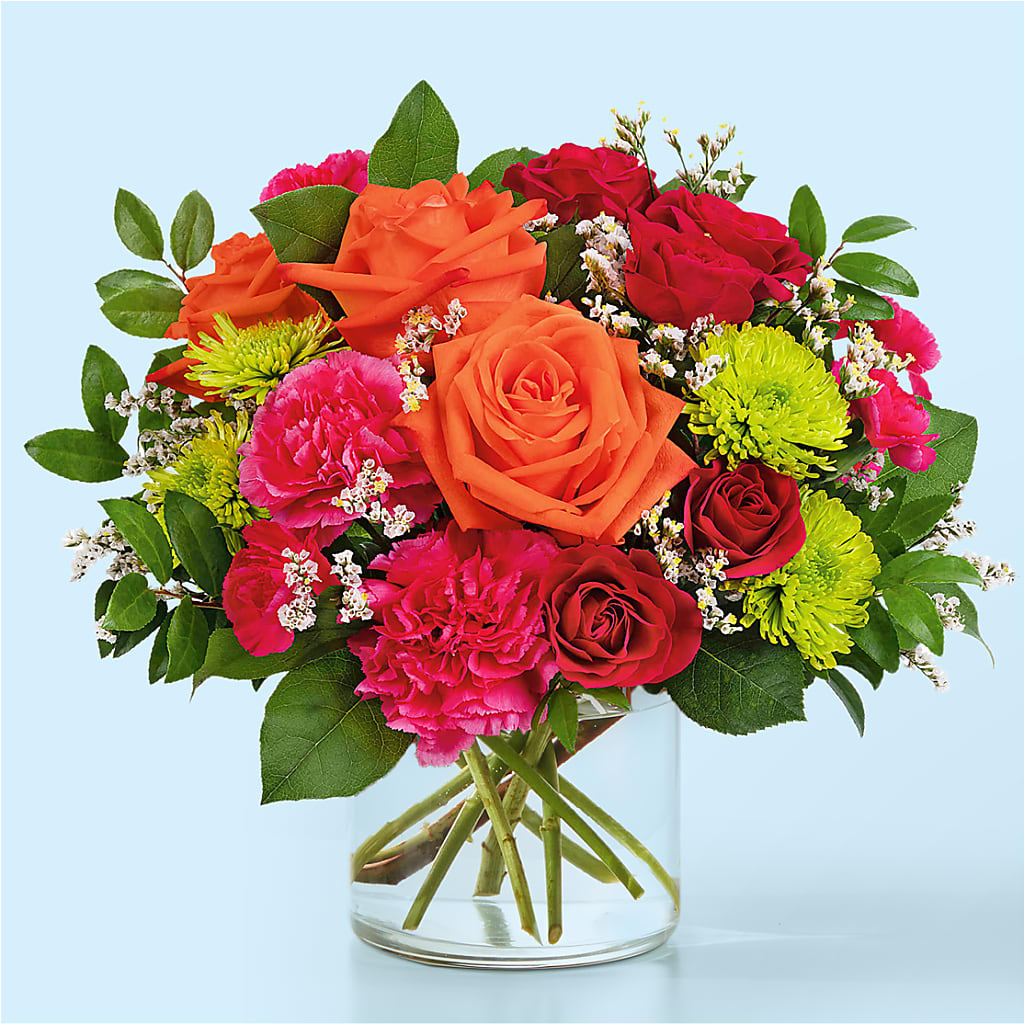 Colorful Carnival Bouquet – KEITH'S FLOWER SHOP, Mount Gilead OH