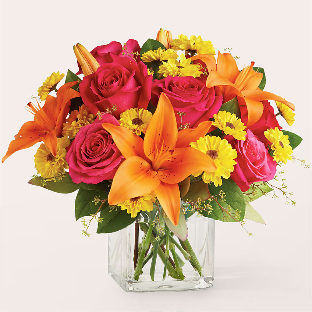 Neon Lights Bouquet – KEITH'S FLOWER SHOP, Mount Gilead OH