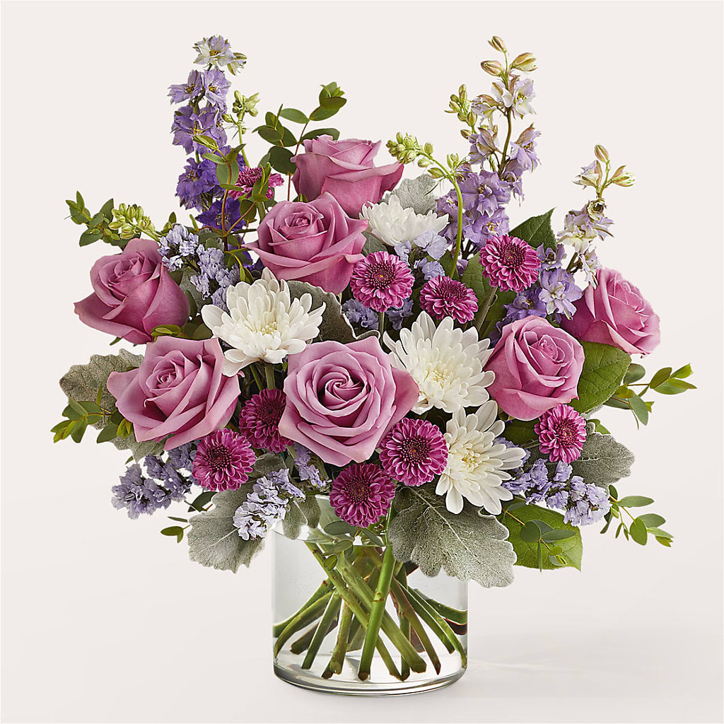 Violet Frost Bouquet – KEITH'S FLOWER SHOP, Mount Gilead OH
