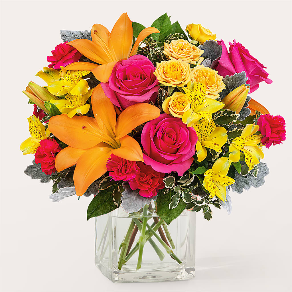 To the Tropics Bouquet – KEITH'S FLOWER SHOP, Mount Gilead OH