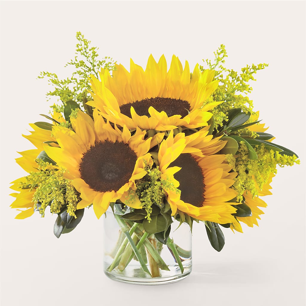 Beaming Sunflower Bouquet – KEITH'S FLOWER SHOP, Mount Gilead OH