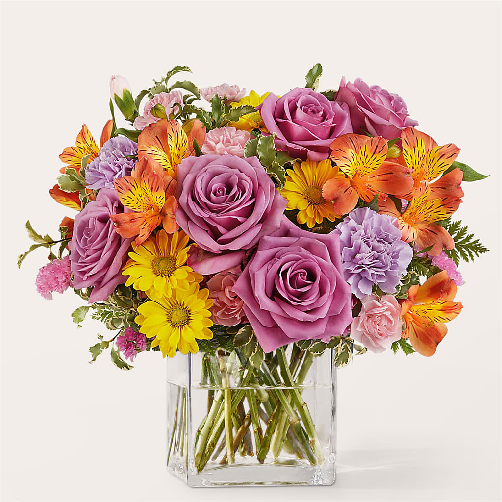 Shades of Happiness Bouquet – KEITH'S FLOWER SHOP, Mount Gilead OH