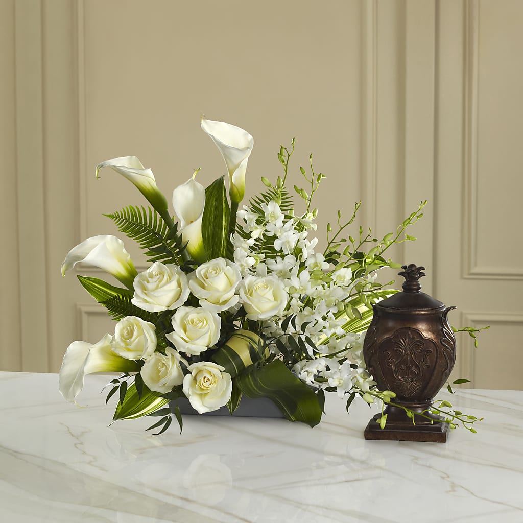 At Peace Arrangement – KEITH'S FLOWER SHOP, Mount Gilead OH
