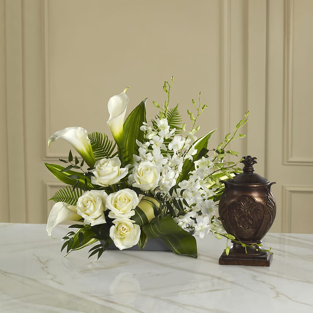 At Peace Arrangement – KEITH'S FLOWER SHOP, Mount Gilead OH