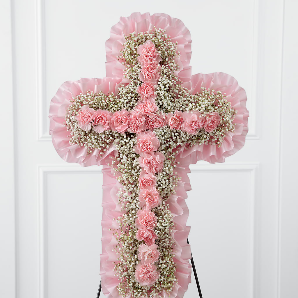 Angel's Cross Easel – KEITH'S FLOWER SHOP, Mount Gilead OH