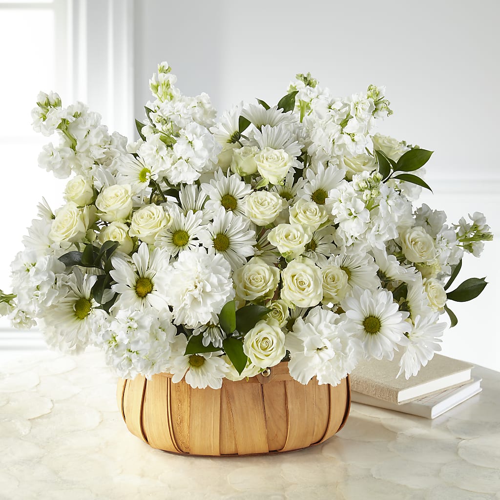 Graceful Garden Basket – KEITH'S FLOWER SHOP, Mount Gilead OH