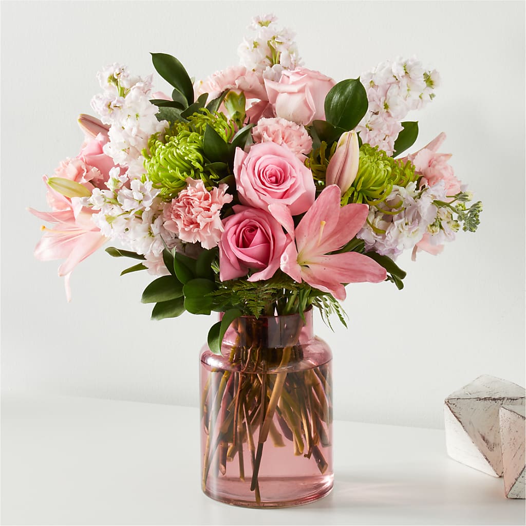 Pretty in Pink Bouquet – KEITH'S FLOWER SHOP, Mount Gilead OH