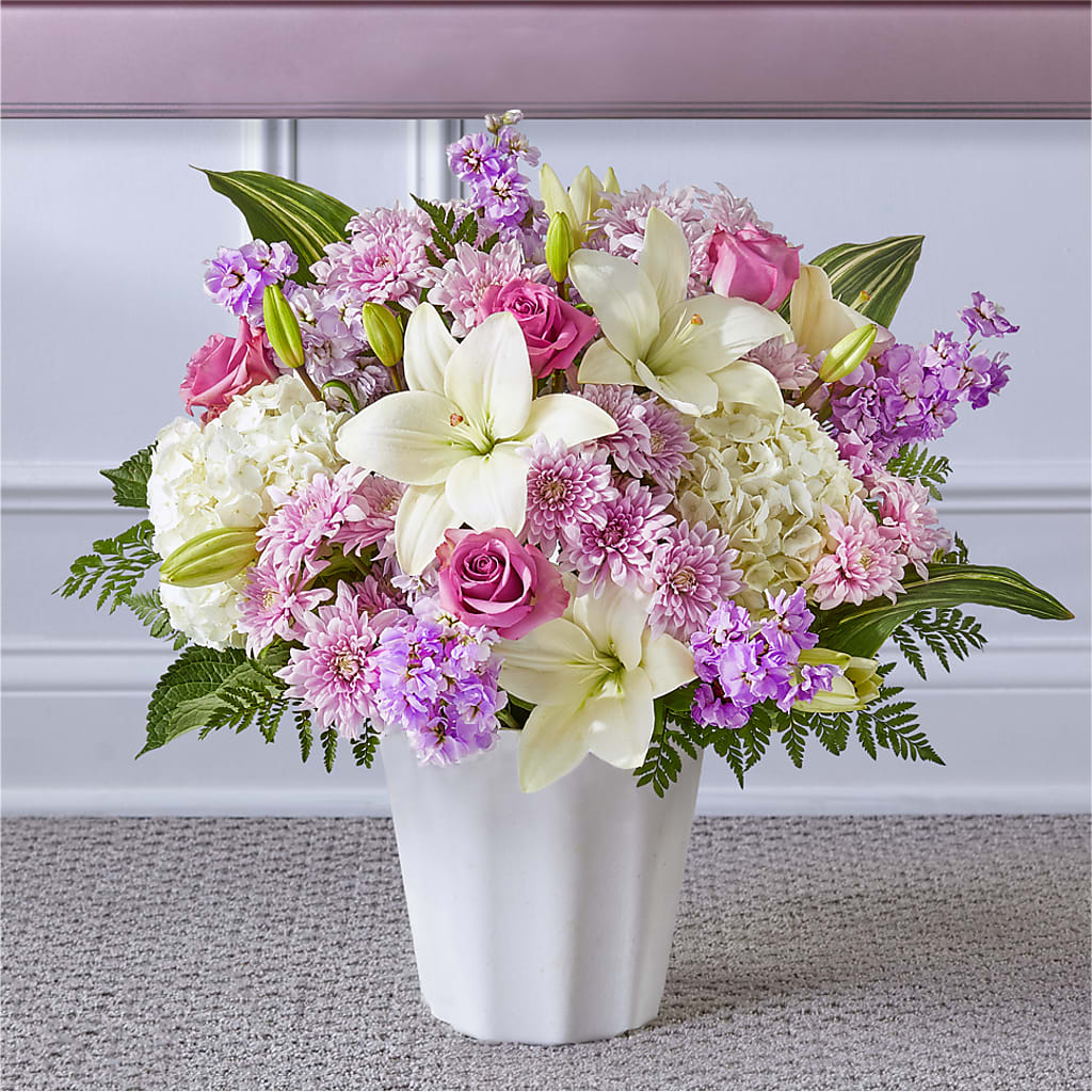Heaven Sent Floor Basket – KEITH'S FLOWER SHOP, Mount Gilead OH