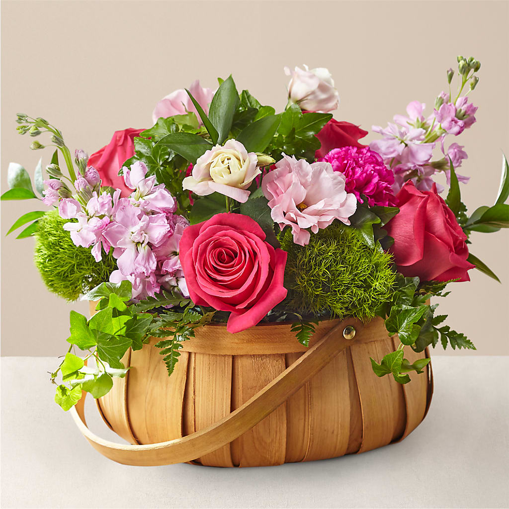 Radiance in Bloom Basket – KEITH'S FLOWER SHOP, Mount Gilead OH