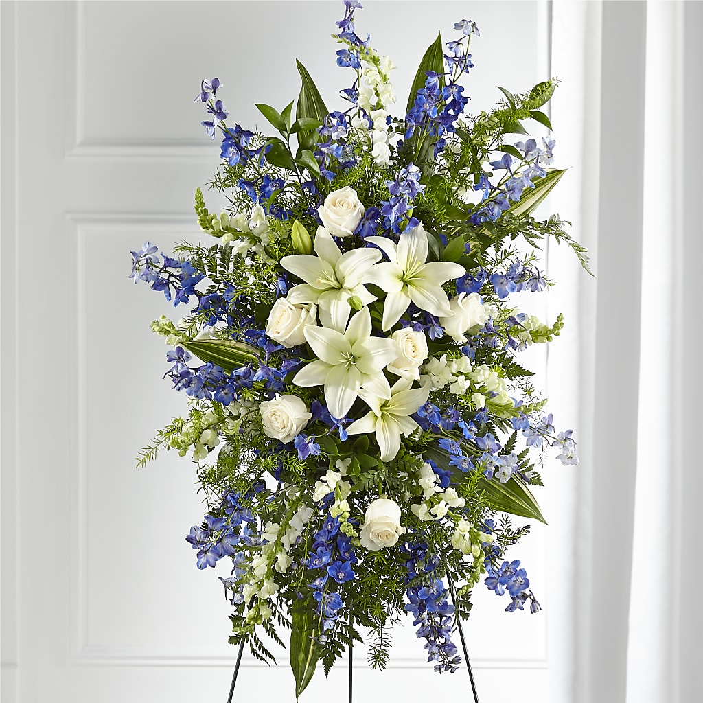 Faithful Friend Standing Spray – KEITH'S FLOWER SHOP, Mount Gilead OH