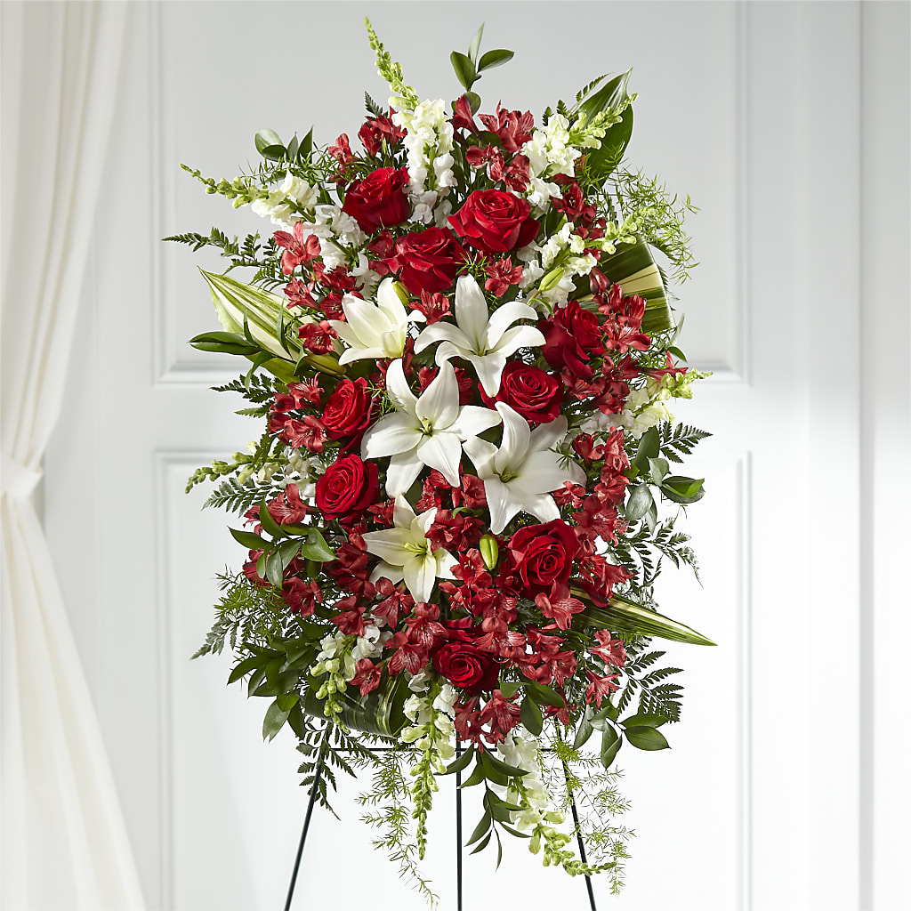 Everlasting Memory Standing Spray – KEITH'S FLOWER SHOP, Mount Gilead OH