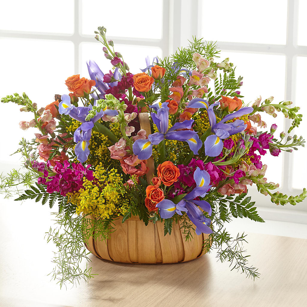 Garden of Life Basket – KEITH'S FLOWER SHOP, Mount Gilead OH