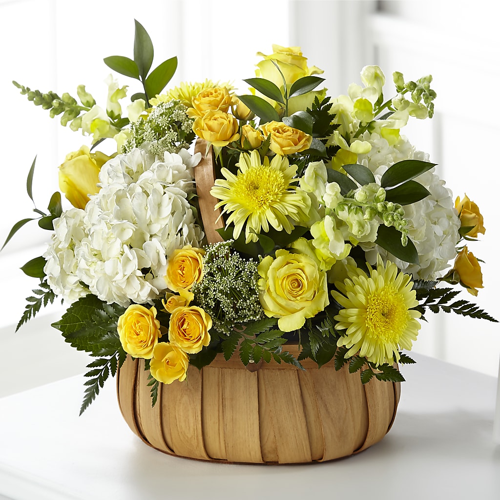 Rustic Remembrance Basket – KEITH'S FLOWER SHOP, Mount Gilead OH