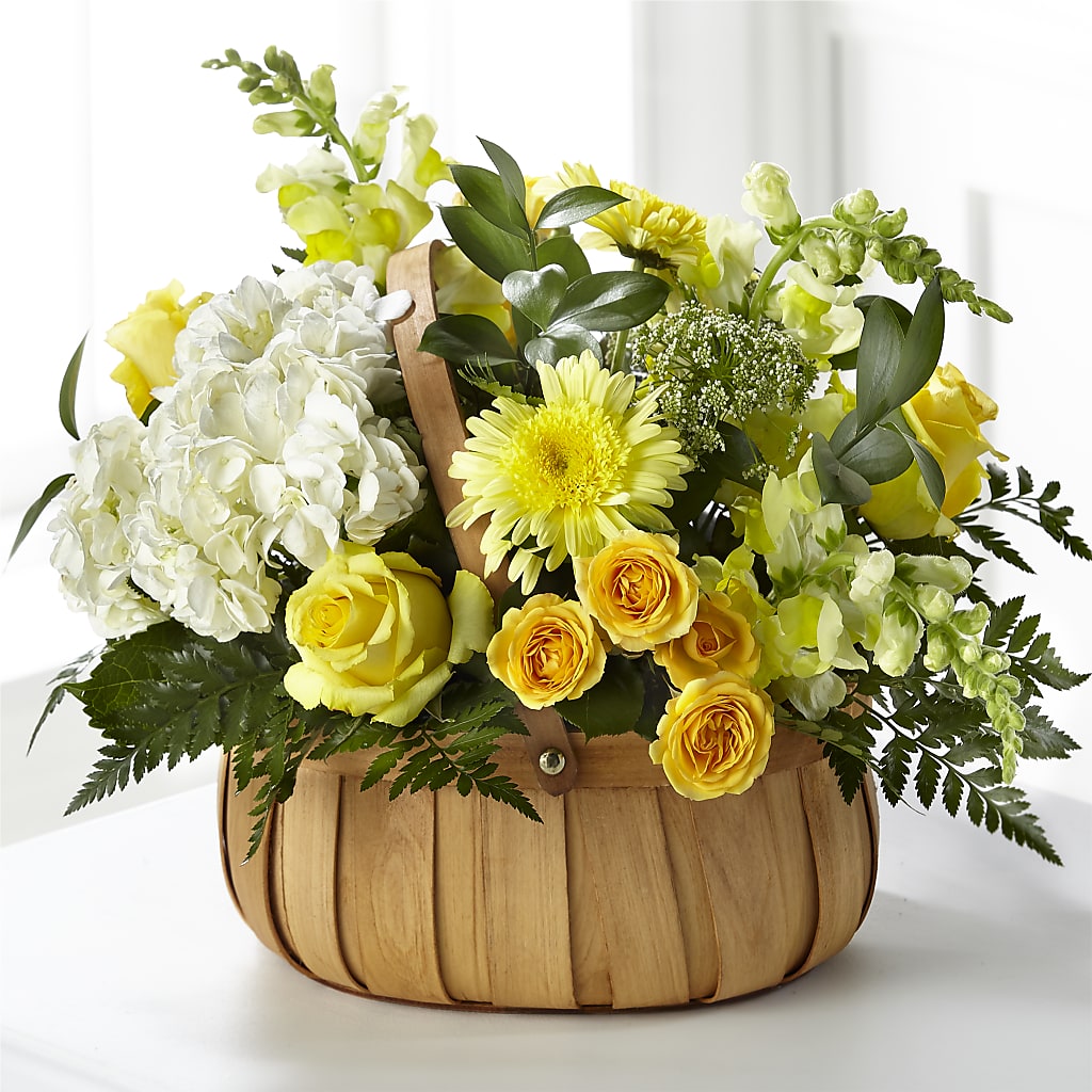 Rustic Remembrance Basket – KEITH'S FLOWER SHOP, Mount Gilead OH