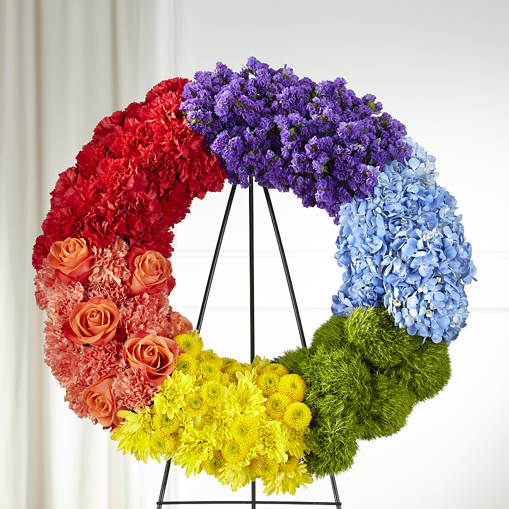 Circle of Love Wreath – KEITH'S FLOWER SHOP, Mount Gilead OH