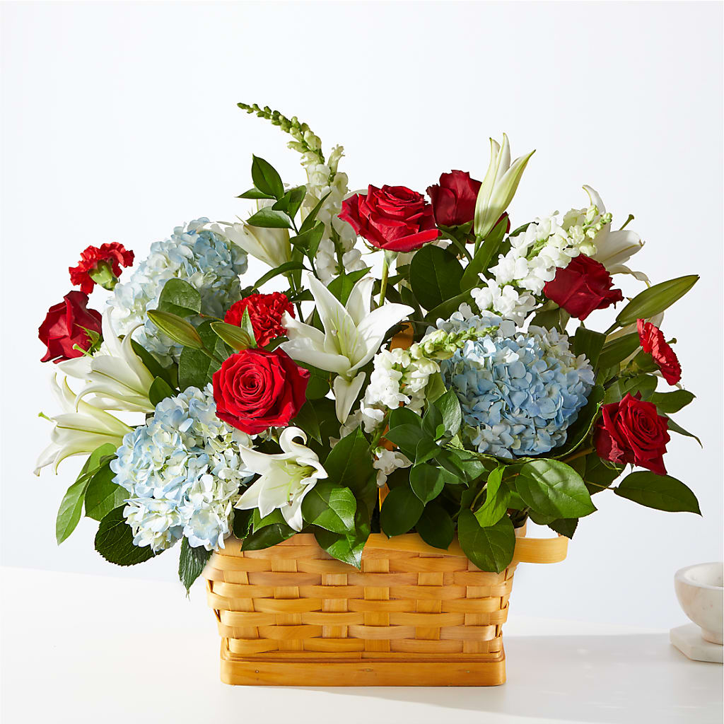 Greater Glory Basket – KEITH'S FLOWER SHOP, Mount Gilead OH