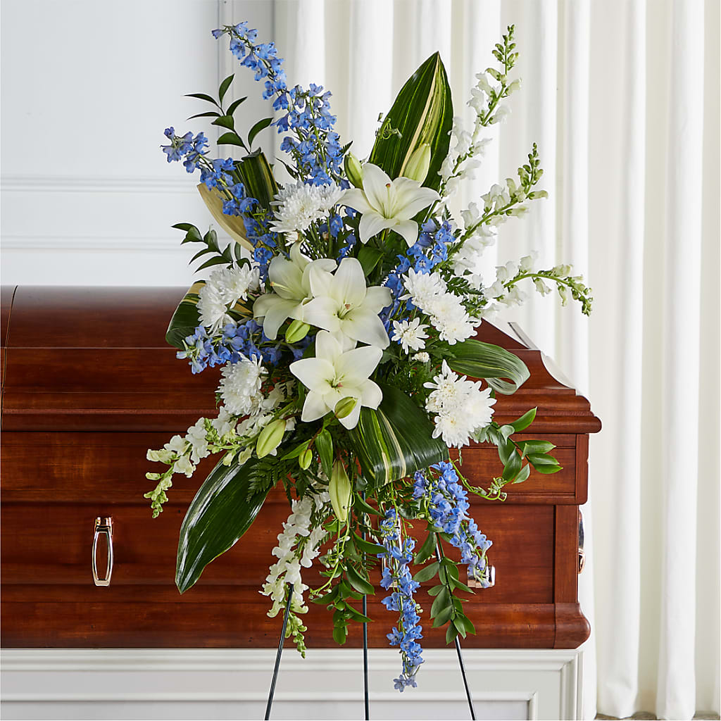 Eternal Impressions Standing Spray – KEITH'S FLOWER SHOP, Mount Gilead OH