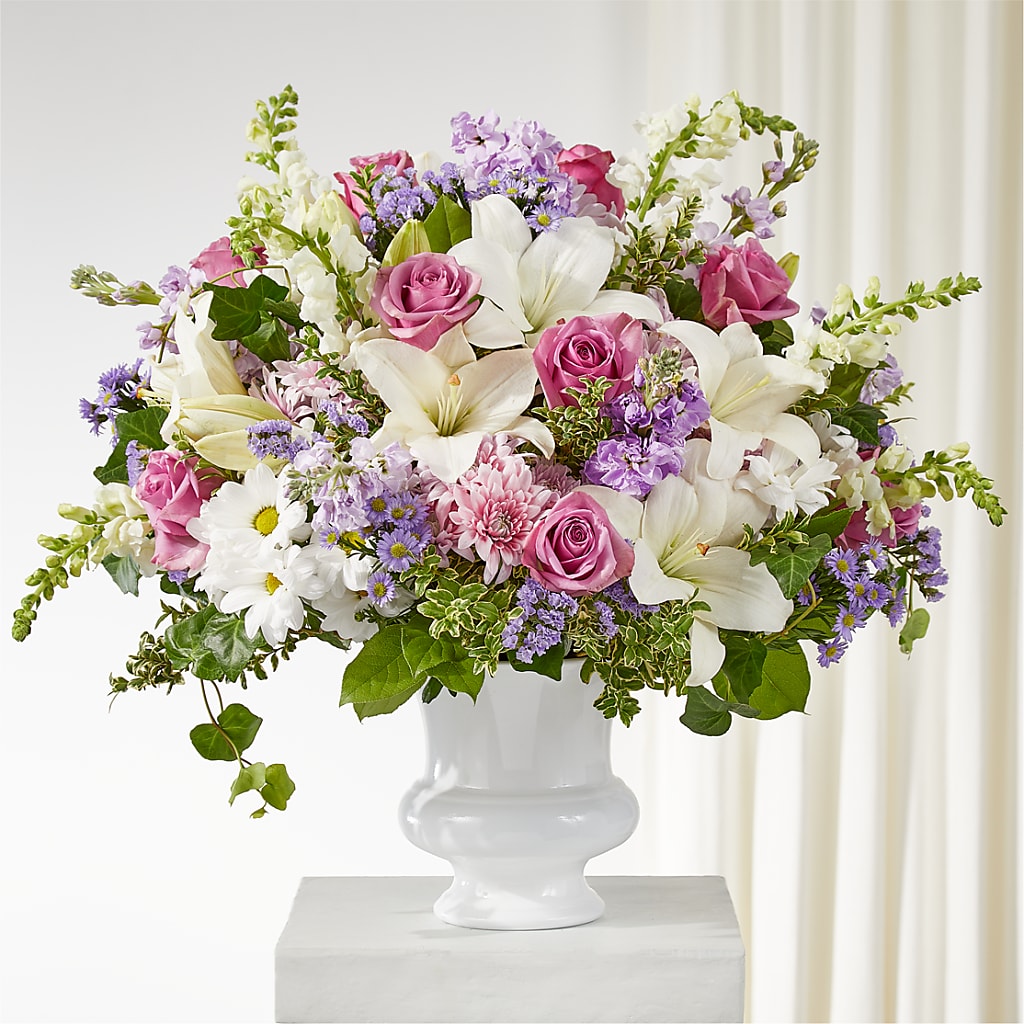 Remarkable Life Urn Arrangement – KEITH'S FLOWER SHOP, Mount Gilead OH