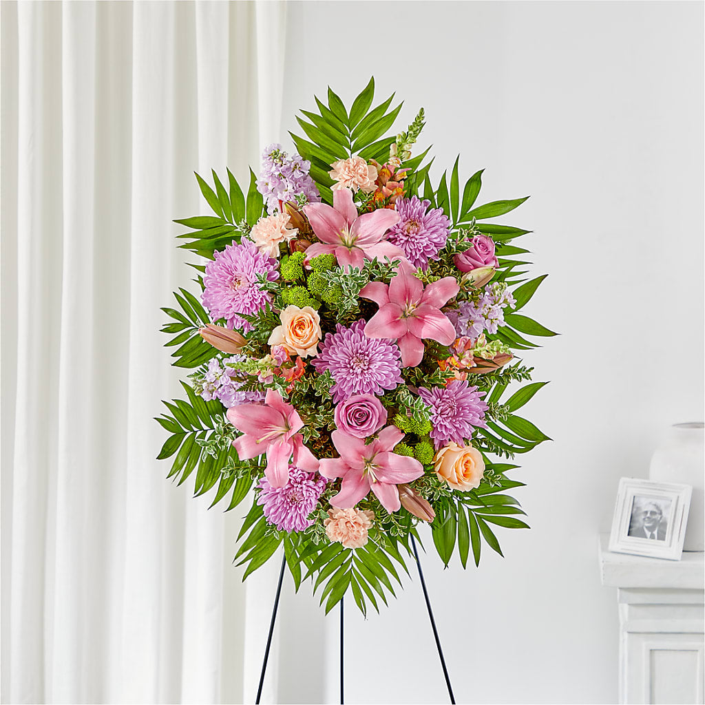 Love & Light Standing Spray – KEITH'S FLOWER SHOP, Mount Gilead OH