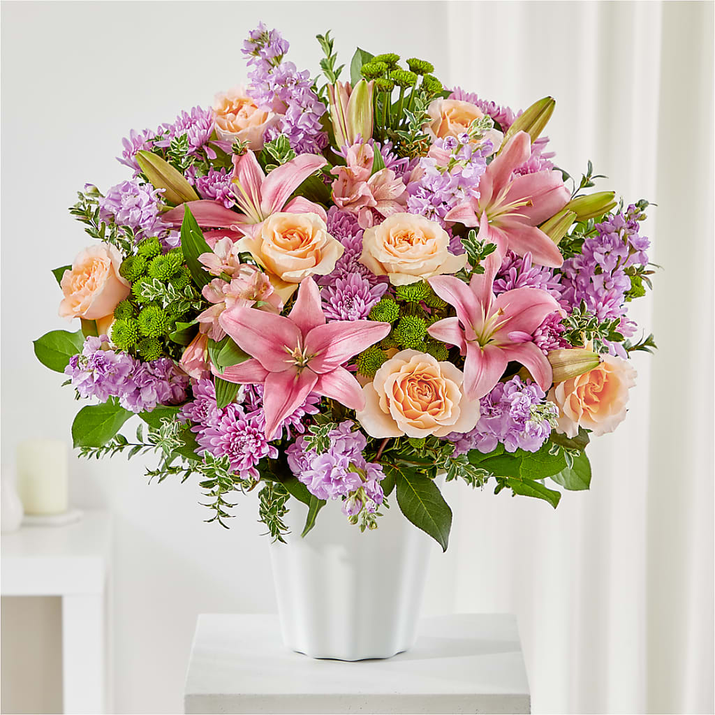 Supportive Embrace Tabletop Basket – KEITH'S FLOWER SHOP, Mount Gilead OH