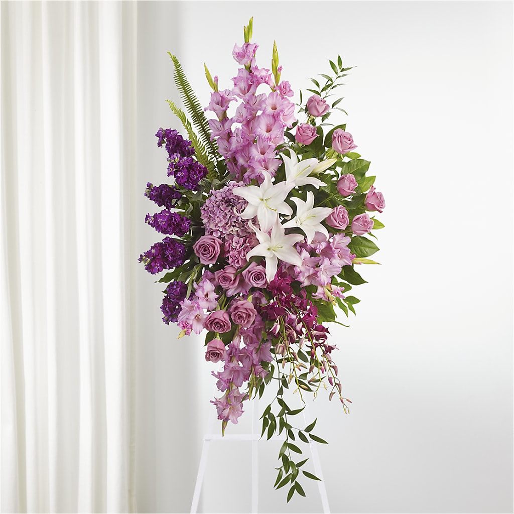 Never Alone Standing Spray – KEITH'S FLOWER SHOP, Mount Gilead OH