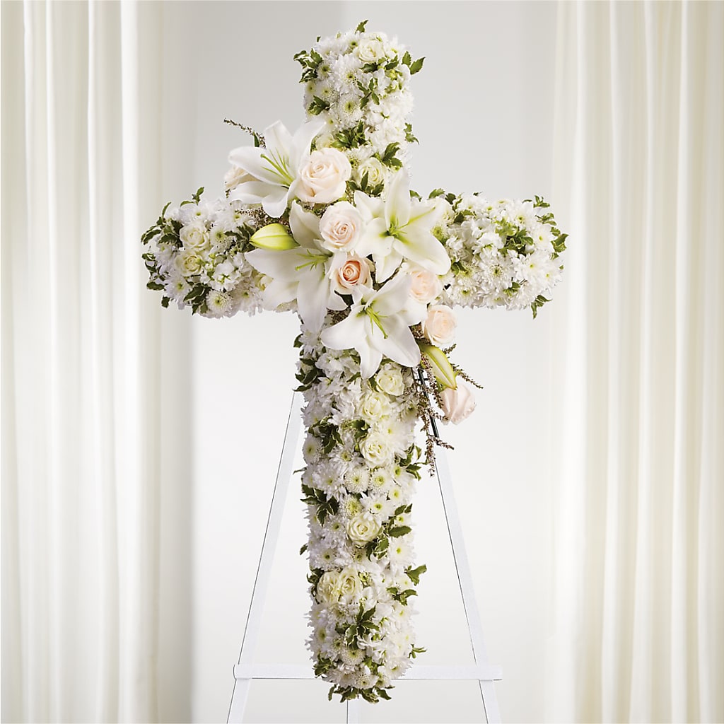 Spiritual Guidance Standing Spray – KEITH'S FLOWER SHOP, Mount Gilead OH