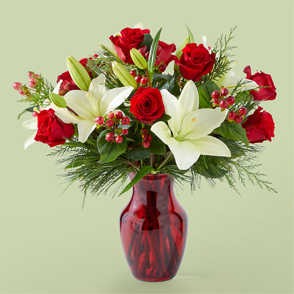 Evergreen Delight Bouquet – KEITH'S FLOWER SHOP, Mount Gilead OH