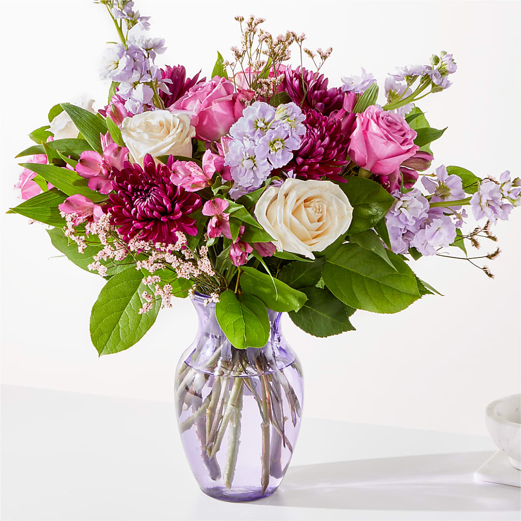 Amethyst Dreams Bouquet – KEITH'S FLOWER SHOP, Mount Gilead OH
