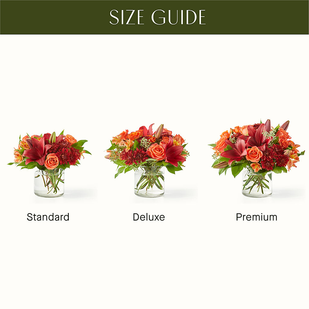 Crimson Leaves Bouquet – KEITH'S FLOWER SHOP, Mount Gilead OH