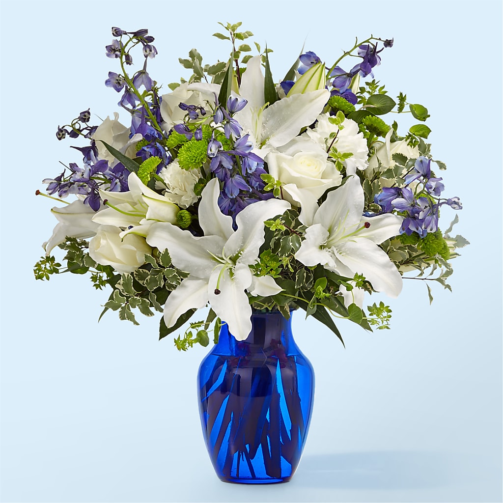 Santorini Bouquet – KEITH'S FLOWER SHOP, Mount Gilead OH