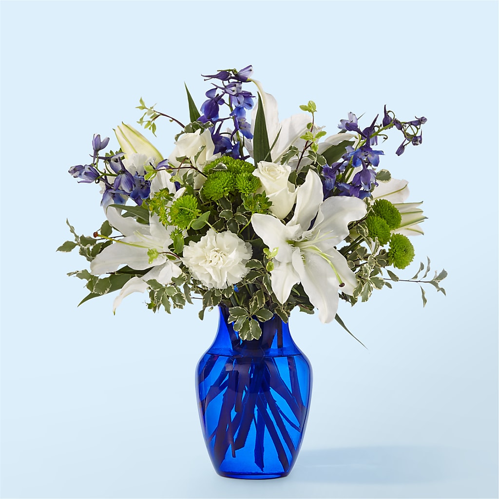 Santorini Bouquet – KEITH'S FLOWER SHOP, Mount Gilead OH