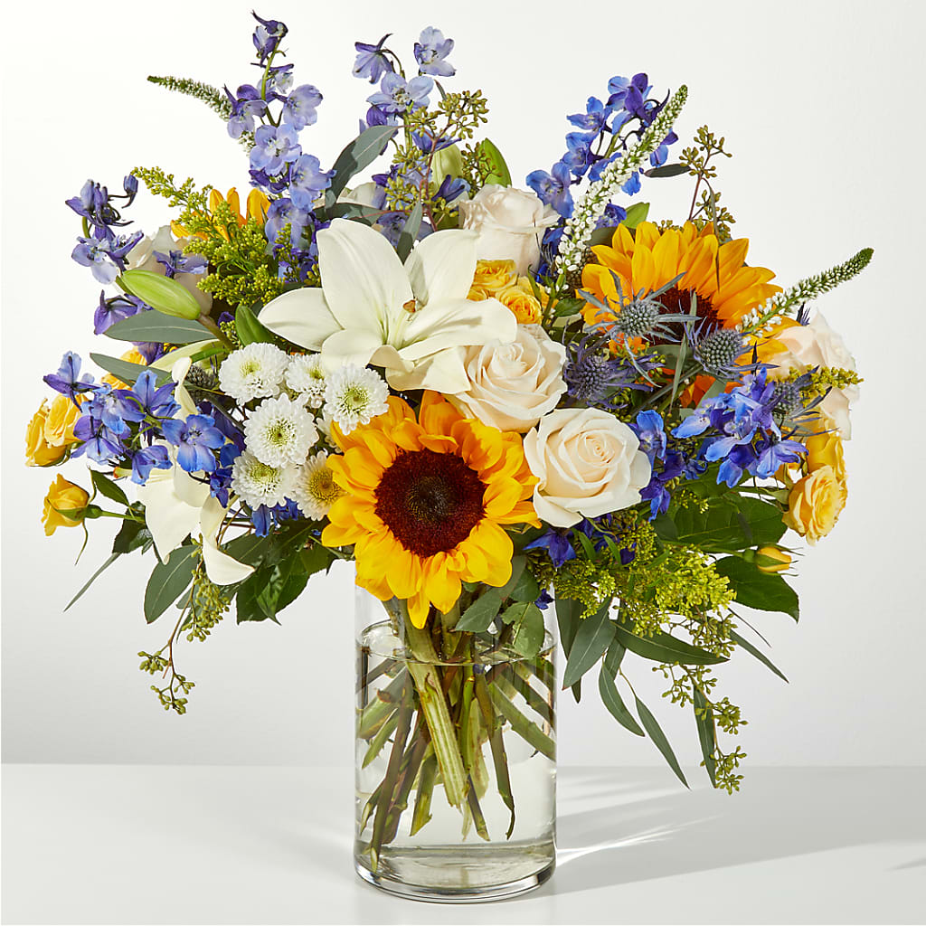 Wonderfully Sunny Bouquet – KEITH'S FLOWER SHOP, Mount Gilead OH