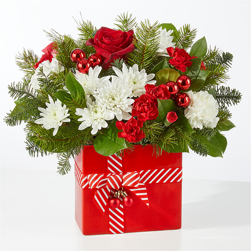 Presents Under the Tree Bouquet – KEITH'S FLOWER SHOP, Mount Gilead OH
