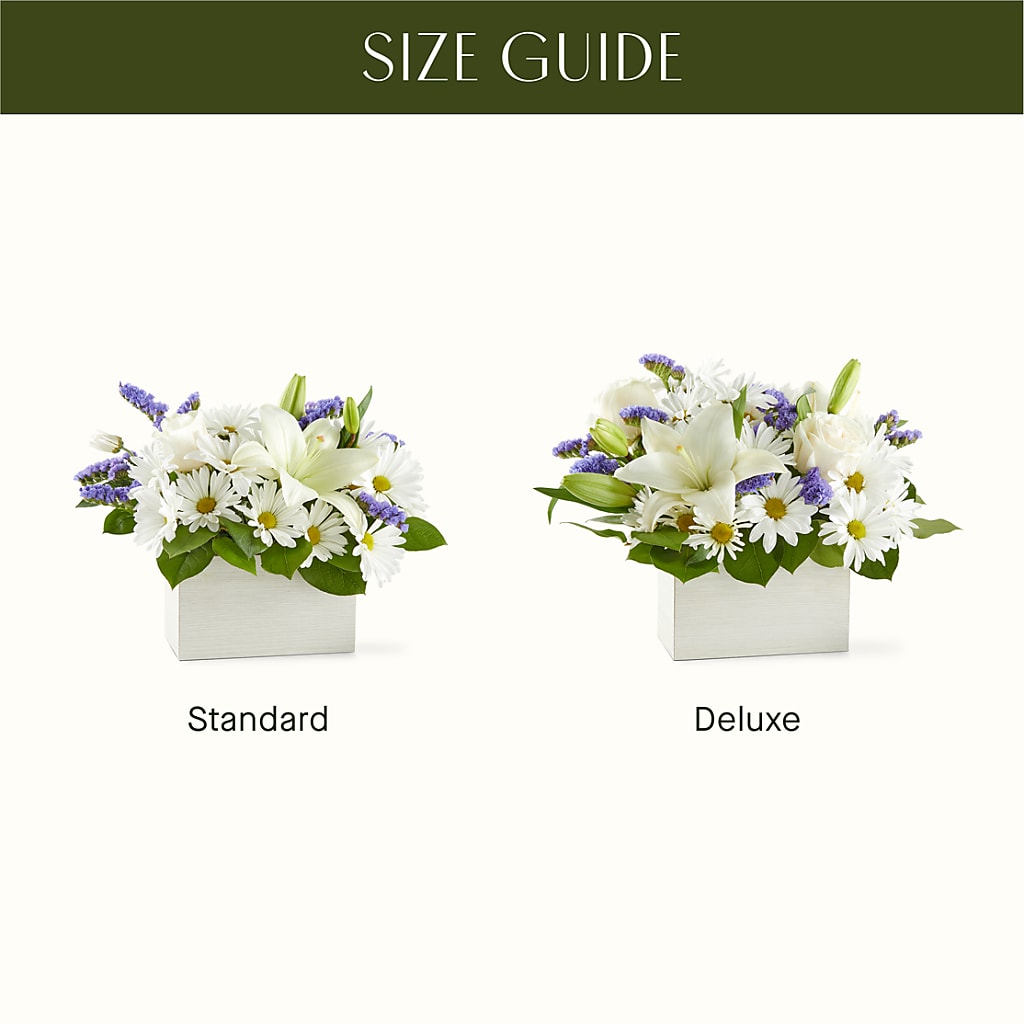 Beyond Blue Box Bouquet – KEITH'S FLOWER SHOP, Mount Gilead OH