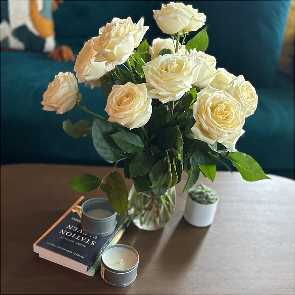 Long Stem Yellow Rose Bouquet – KEITH'S FLOWER SHOP, Mount Gilead OH