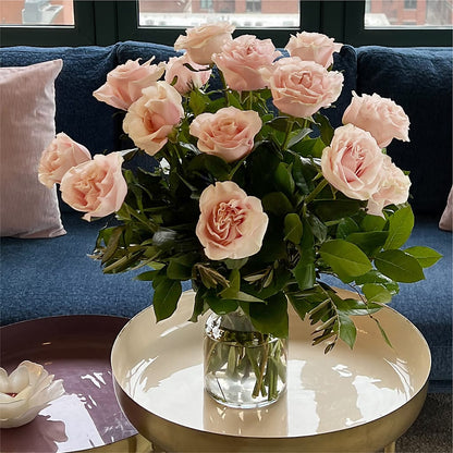 Long Stem Pink Rose Bouquet – KEITH'S FLOWER SHOP, Mount Gilead OH