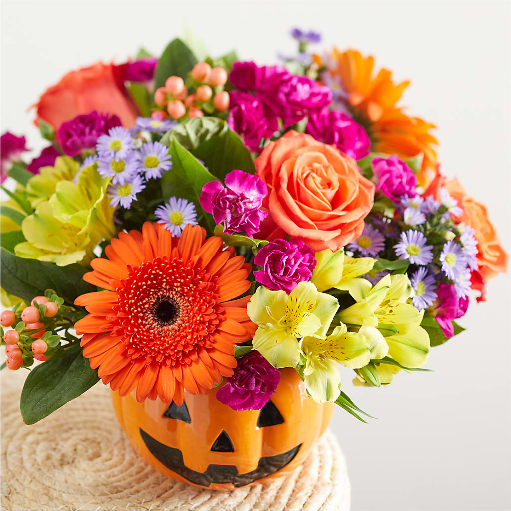 Tricks & Treats Pumpkin – KEITH'S FLOWER SHOP, Mount Gilead OH