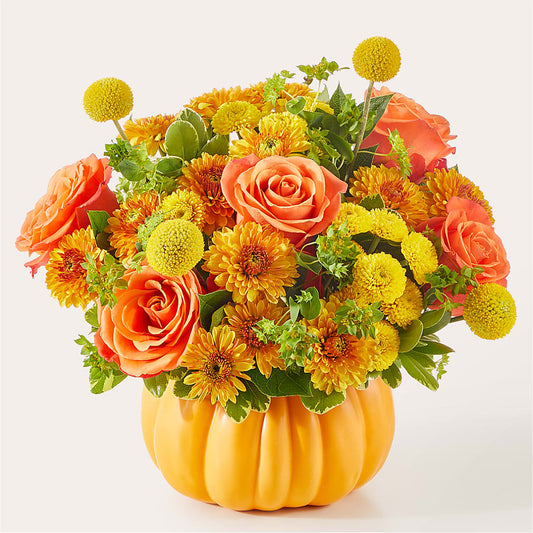 Gourdgeous Pumpkin – KEITH'S FLOWER SHOP, Mount Gilead OH