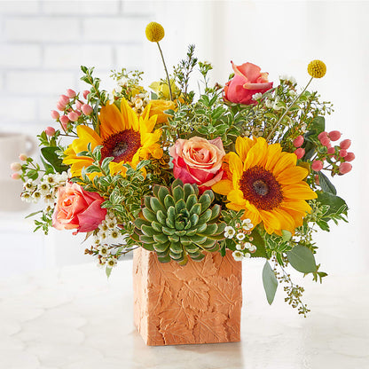 Sunflower Season Bouquet – KEITH'S FLOWER SHOP, Mount Gilead OH