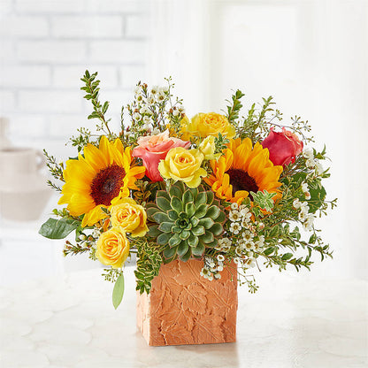 Sunflower Season Bouquet – KEITH'S FLOWER SHOP, Mount Gilead OH