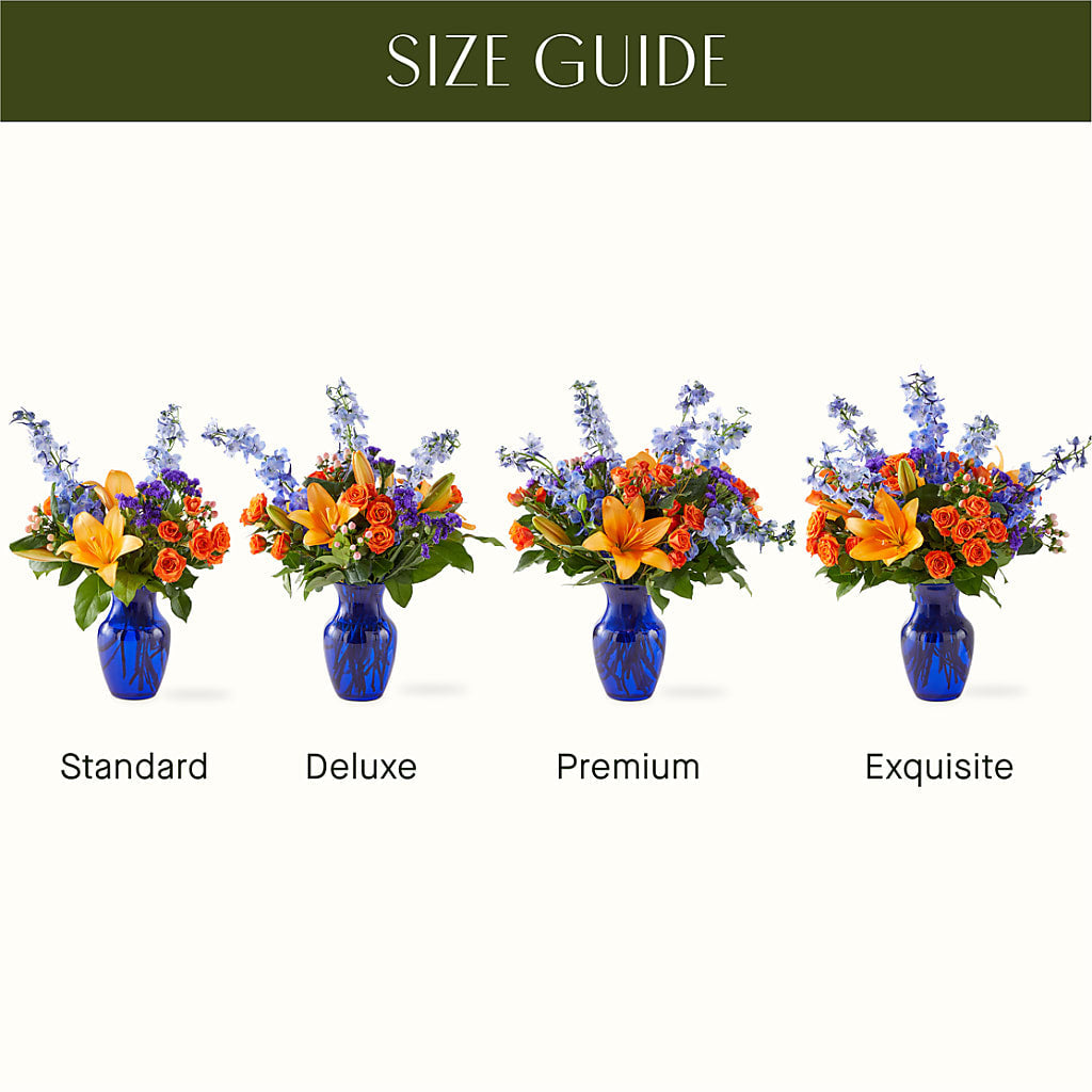Radiant Citrus Bouquet – KEITH'S FLOWER SHOP, Mount Gilead OH