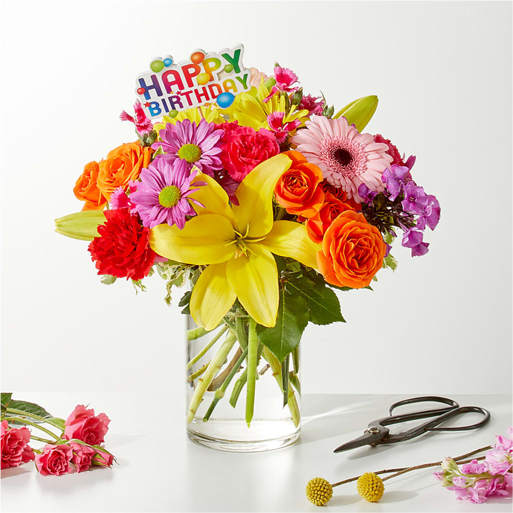 Cue the Confetti - A Florist Original – KEITH'S FLOWER SHOP, Mount Gilead OH