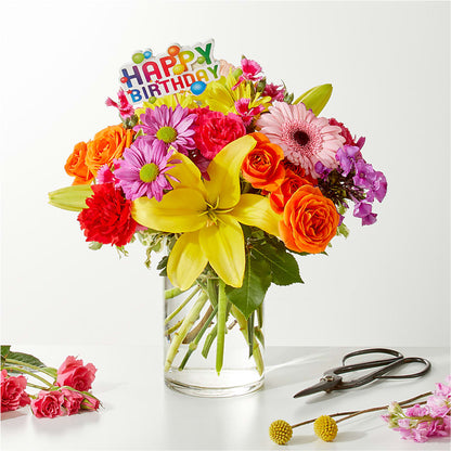 Cue the Confetti - A Florist Original – KEITH'S FLOWER SHOP, Mount Gilead OH
