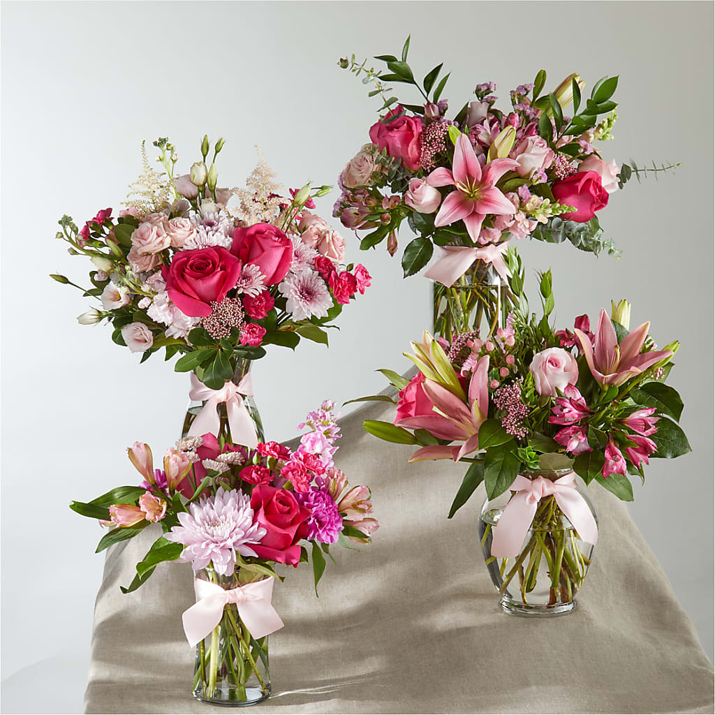 Pink Ribbon - A Florist Original – KEITH'S FLOWER SHOP, Mount Gilead OH